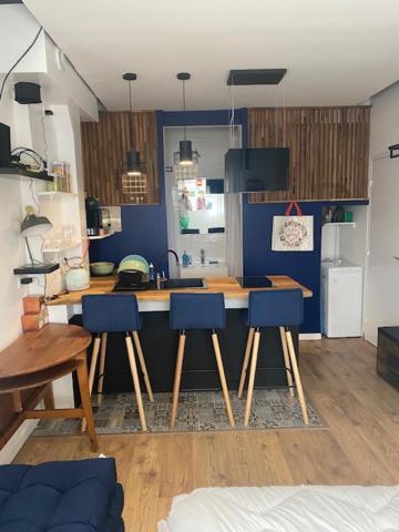 Ferienwohnung L'Ideal Bleu De La Mer Gruissan Exterior foto